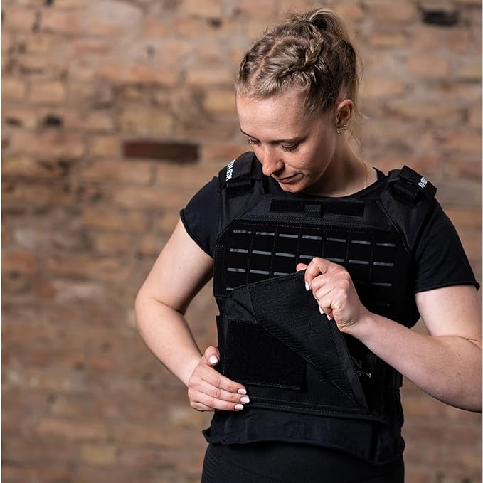 40lb Black Weighted Vest