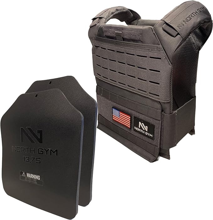 30lb Grey Weighted Vest