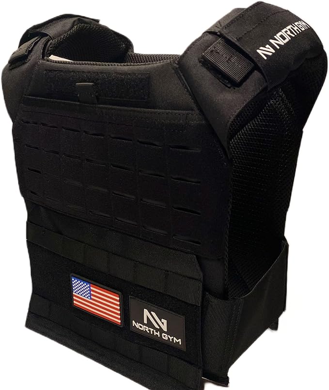 40lb Black Weighted Vest