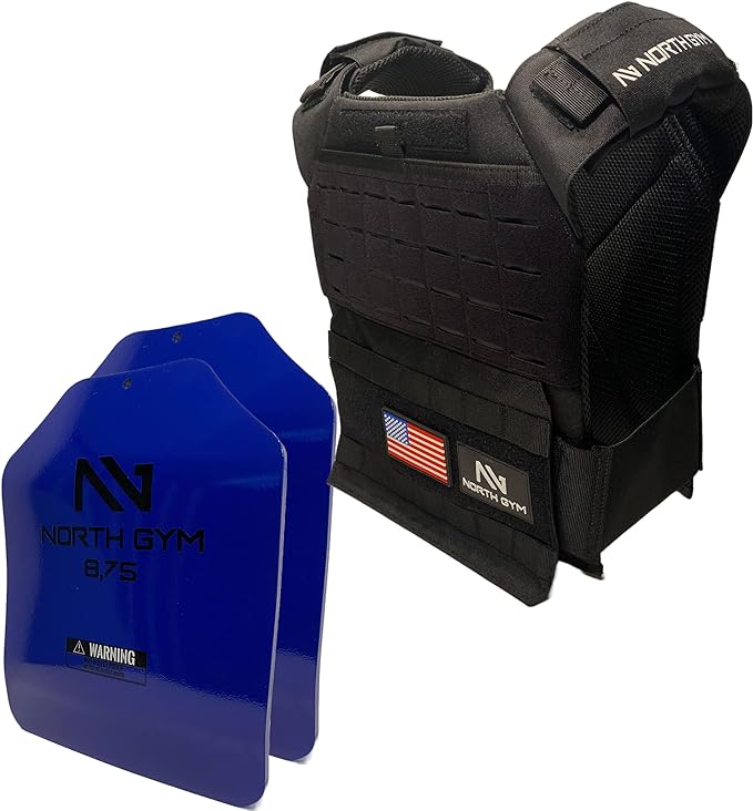20lb Black Weighted Vest