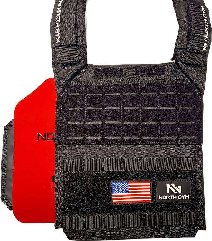 14lb Black Weighted Vest