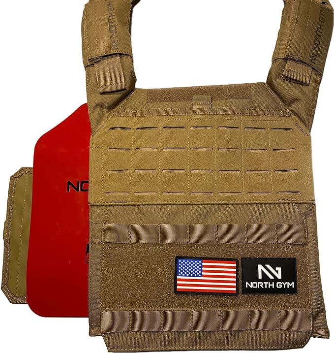 14lb Tan Weighted Vest
