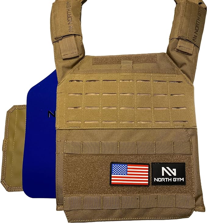 20lb Tan Weighted Vest
