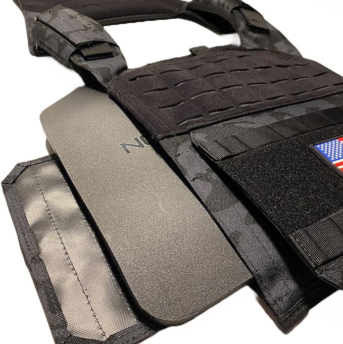 30lb Black Camo Weighted Vest