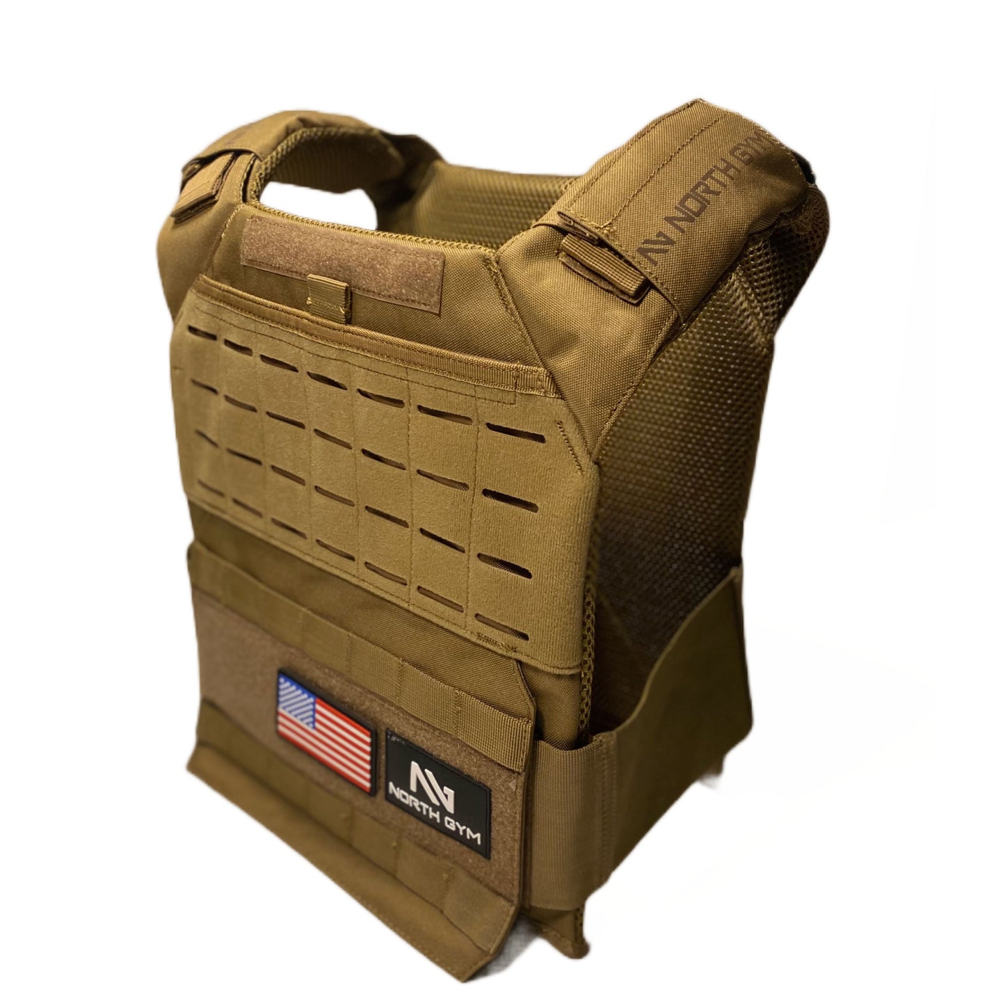 40lb Tan Weighted Vest