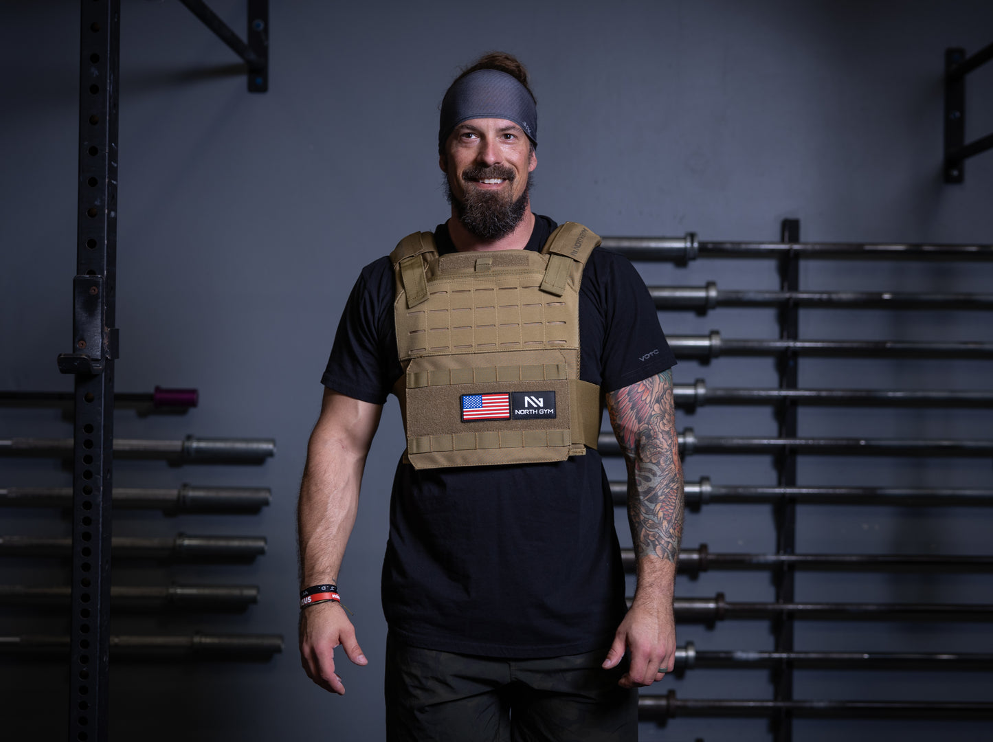 40lb Black Camo Weighted Vest